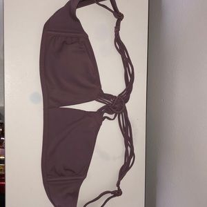 Target deep purple swimsuit top
